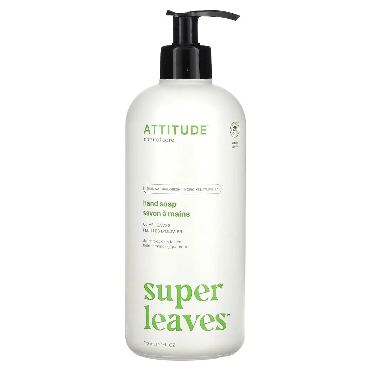 Attitude Olive Leaves Hand Soap - 16 oz